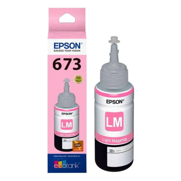 Refil Epson T673620 Vermelho Claro L800 70ML
