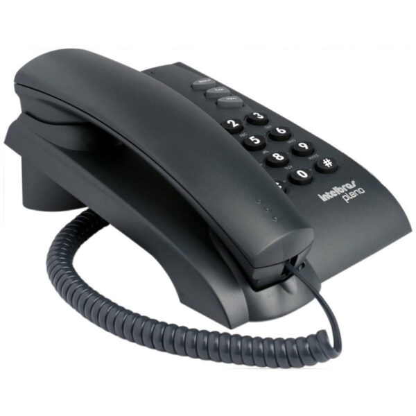 Telefone Intelbras Pleno Preto 4080051