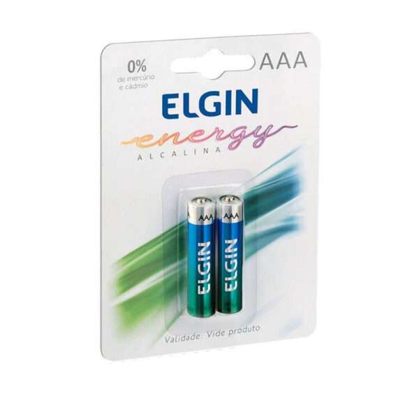 Pilha Elgin AAA Alcalina 1 5V