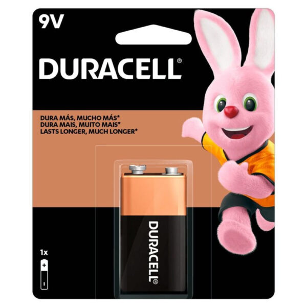 Pilha Duracell 9V Alcalina
