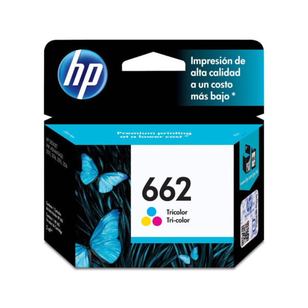 Cartucho HP 662 Color CZ104AB 2ml