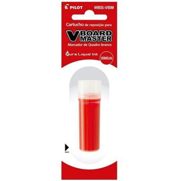 Refil Pilot para Quadro Branco BGBR Vermelho | UNIDADE