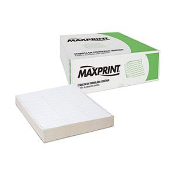 Etiquetas Maxprint 89x23 1 Carreira