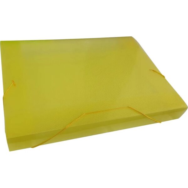 Classificador ACP Plástico C/Elást 2cm 1022 Amarelo