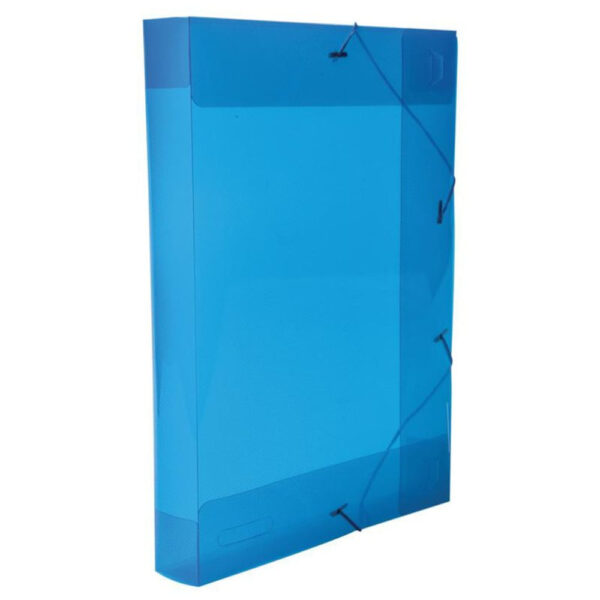 Classificador ACP Plástico C/Elást 4cm 1024 Azul