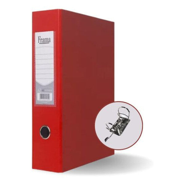 Registrador Frama AZ Global Vermelho