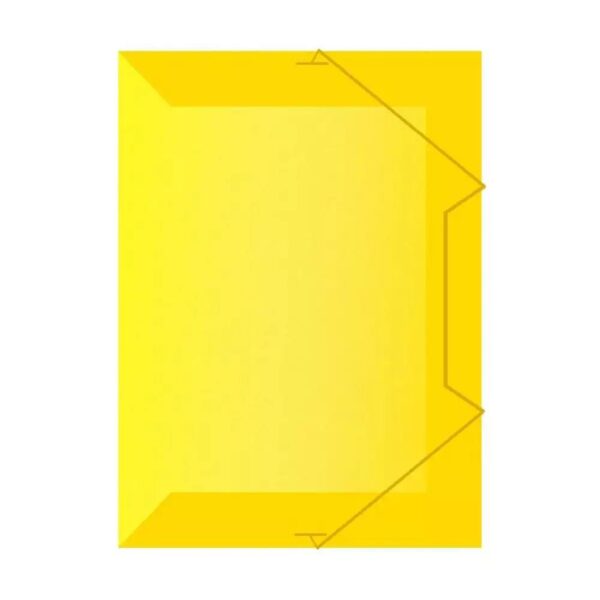 Classificador ACP Plástico Personalité C/Elást Fino 1021 Amarelo