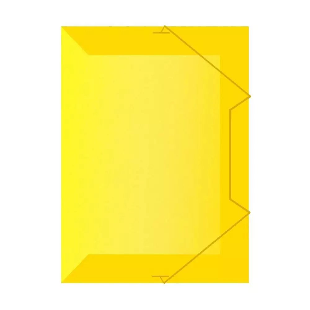 Classificador ACP Plástico Personalité C/Elást Fino 1021 Amarelo