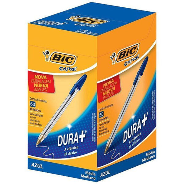 Caneta Bic Cristal Esferográfica Azul | UNIDADE