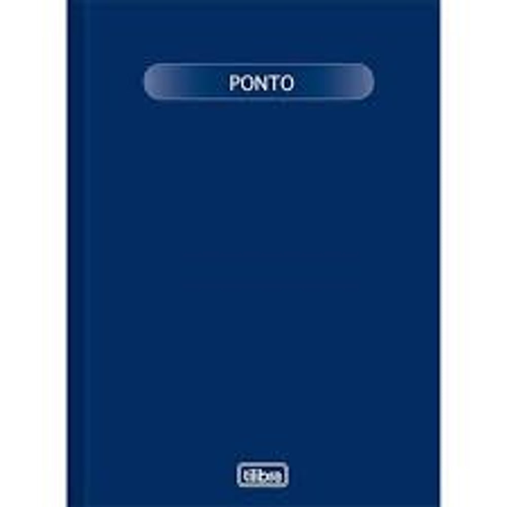 Livro Ponto Tilibra Pequeno 160 Folhas 12085