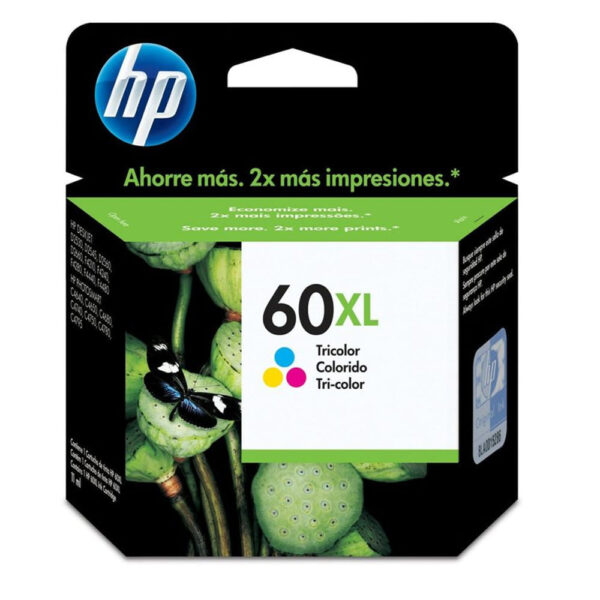 Cartucho HP 60XL Colorido CC644WB