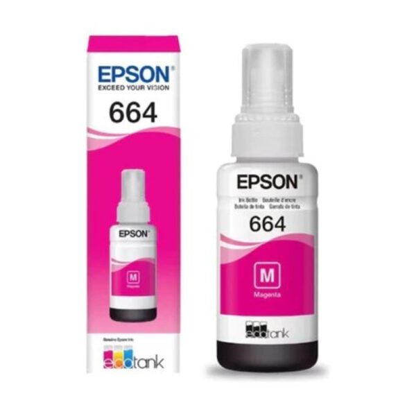 Refil Epson T664320 Vermelho para Impressora L200