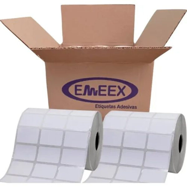 ETIQUETA P/ ARGOX 33X22 3 CARREIRAS BRANCA | ROLO