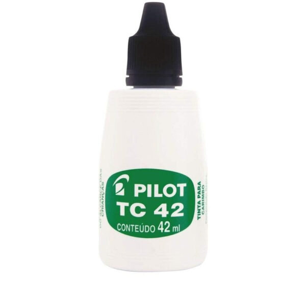 Tinta Pilot para Carimbo 42ml Preto