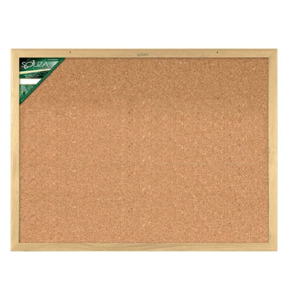 Quadro Cortiça Souza 120x90 com Moldura de Madeira