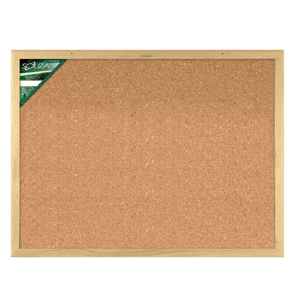 Quadro Cortiça Souza 120x90 com Moldura de Madeira