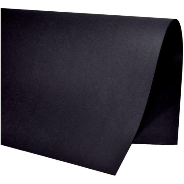 Papel Dupla Face 48x66cm Preto
