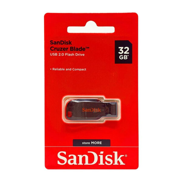 Pen Drive SanDisk Cruzer Blade 32GB SDCZ50 032G B35
