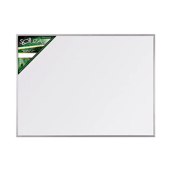 Quadro Branco 100x80 cm Alumínio Souza