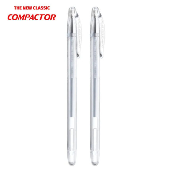 Caneta Compactor 07 Gel Prata | UNIDADE