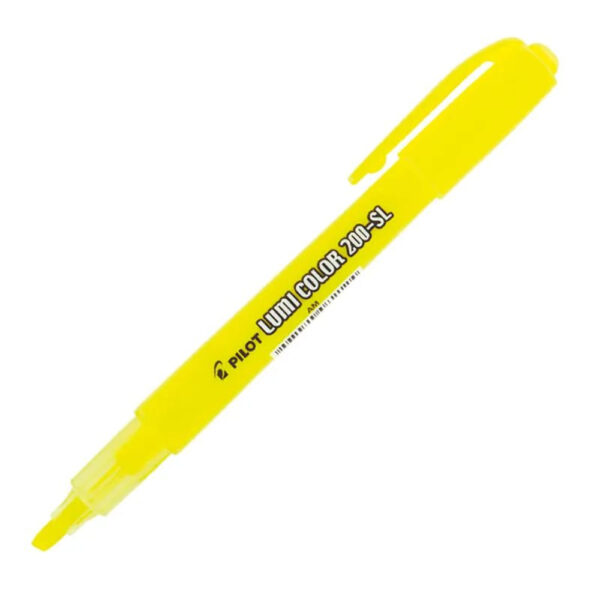 Marca Texto Pilot Lumi Color 200SL Amarelo | UNIDADE