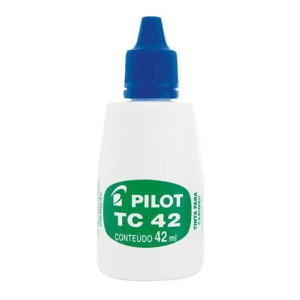 Tinta Pilot para Carimbo 42ml Azul