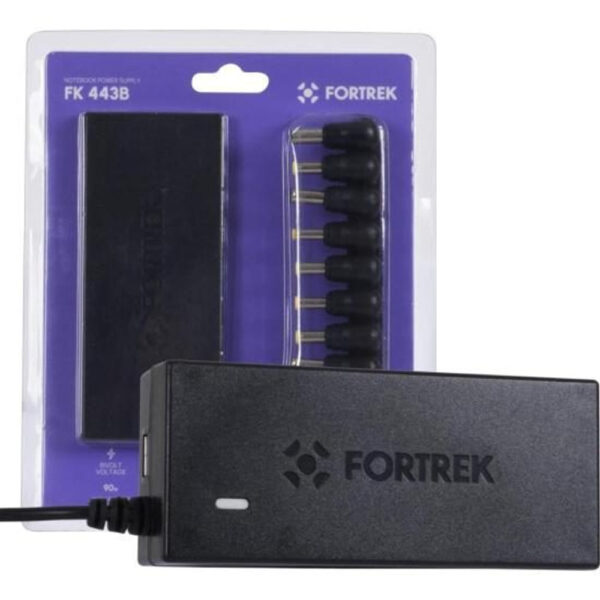 Fonte Fortrek Universal para Notebook 90W 10 Pinos Bivolt