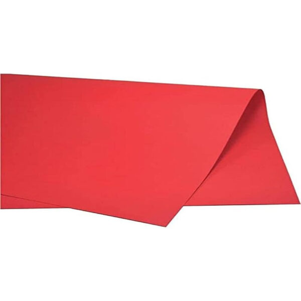 Papel Dupla Face 48x66cm Vermelho