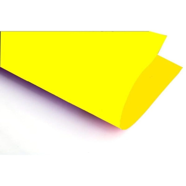 Papel Dupla Face 48x66cm Amarelo