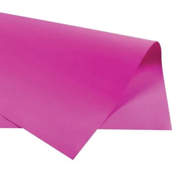 Papel Dupla Face 48x66cm Rosa Choque