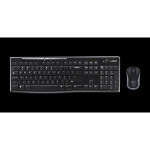 Teclado e Mouse Logitech MK270 Sem Fio