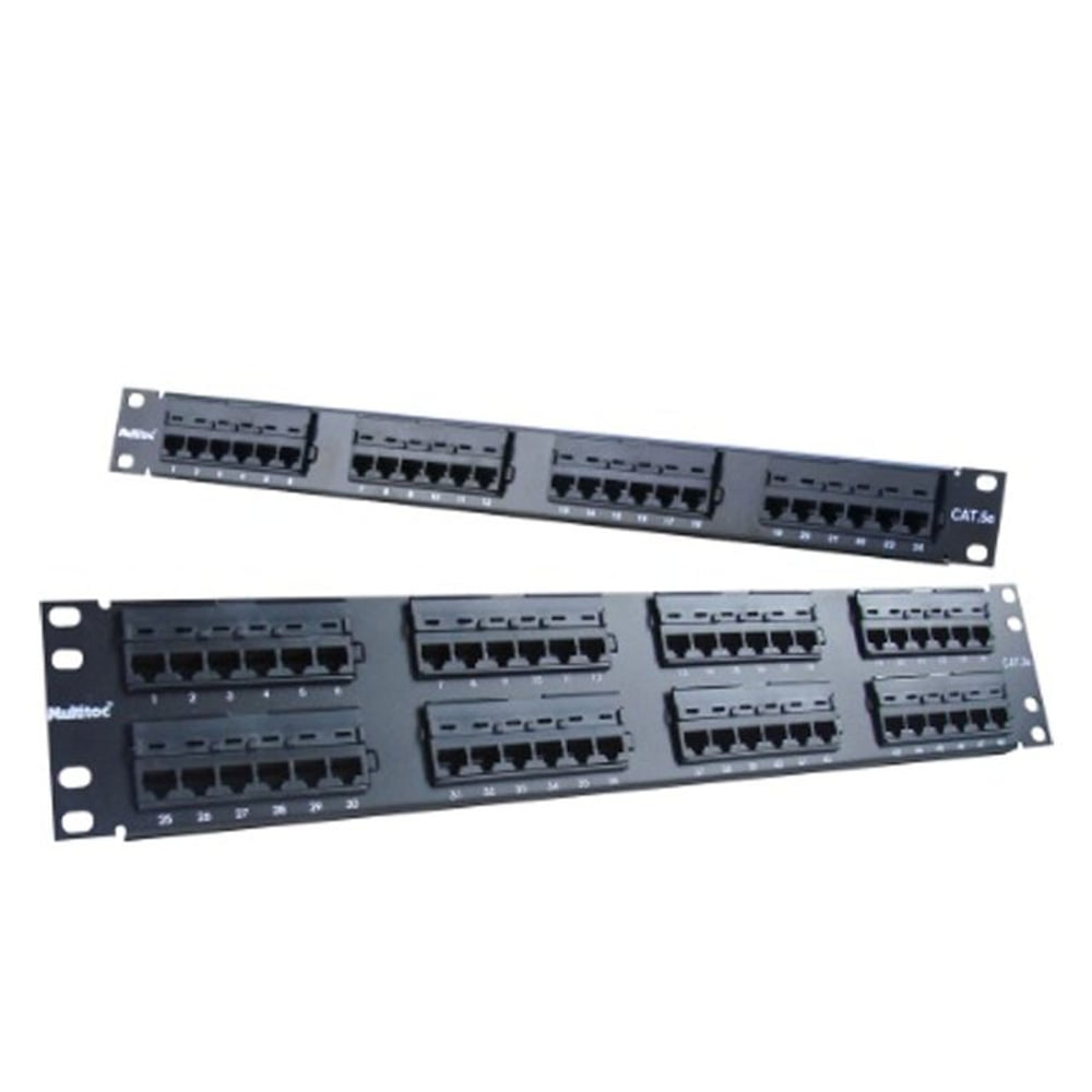 Patch Panel Multitoc Cat 5E 24 Portas