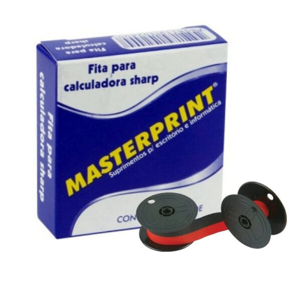 Fita para Máquina Calculadora Sharp Masterprint | UNIDADE