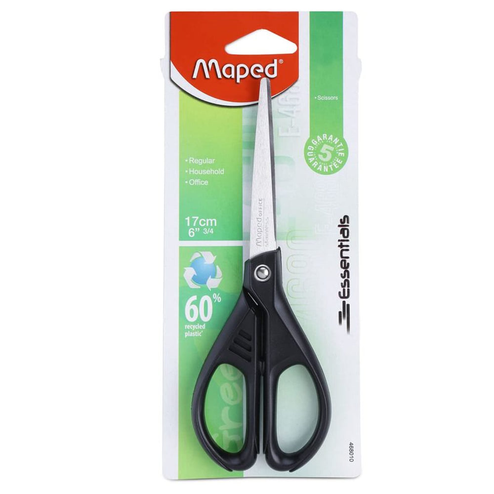 Tesoura Maped 17cm Essentials Green