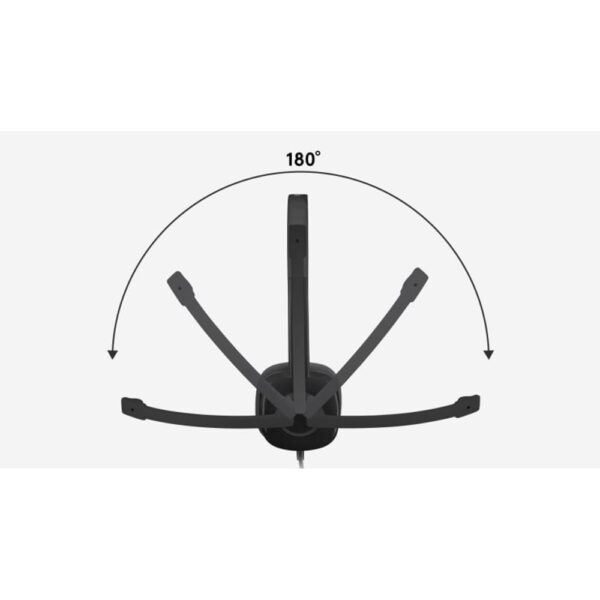 Headset Logitech H151 Stereo Preto