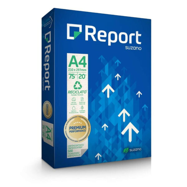 Papel Report Reciclado A4 75g
