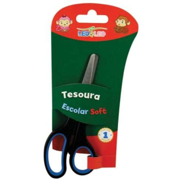 Tesoura Leo Leo Escolar Soft 4592