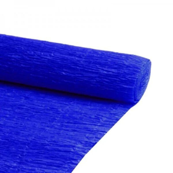 Papel Crepom Azul Royal