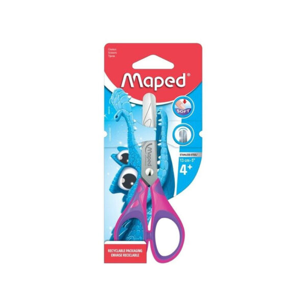 Tesoura Maped Jacaré 13cm Cores 464212