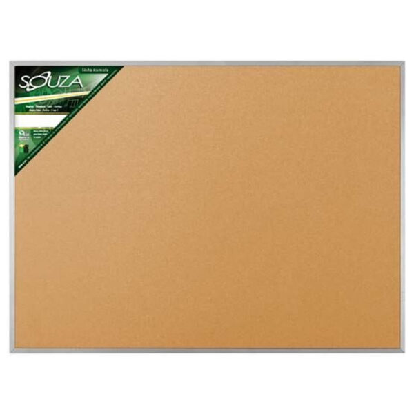 Quadro Souza Cortiça 90x60 com Moldura Alumínio Luxo