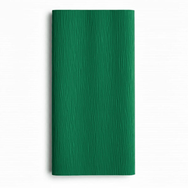 Papel Crepom Verde Bandeira 48cm x 2m