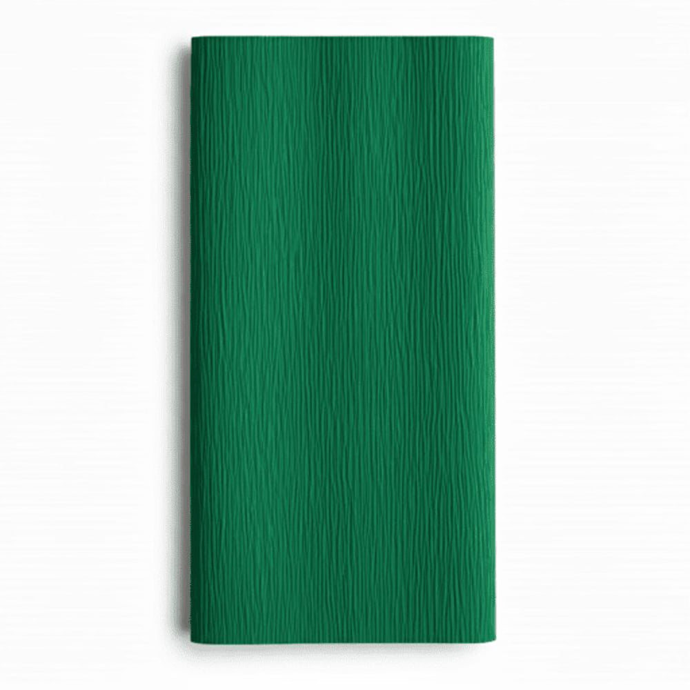 Papel Crepom Verde Bandeira 48cm x 2m