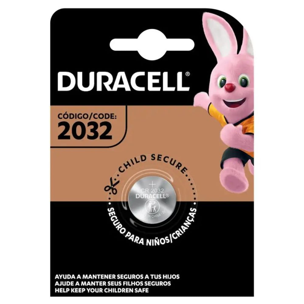 Pilha Moeda Duracell 2032
