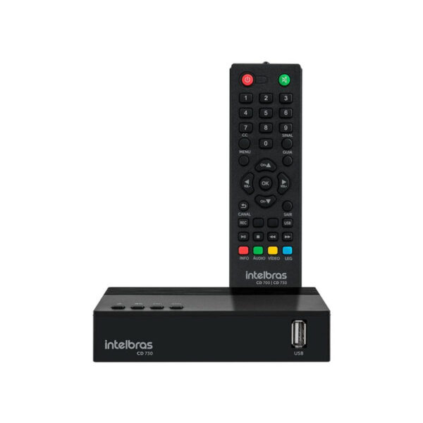 Conversor Digital Intelbras HDTV com Gravador CD730