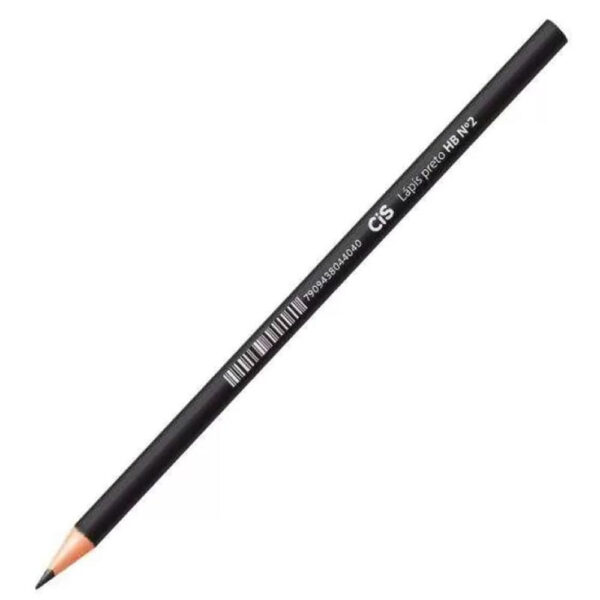 Lápis CIS Preto HB Nº 2
