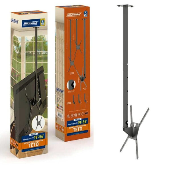Suporte de Teto com Giro e Inclinação Sky100 para TV