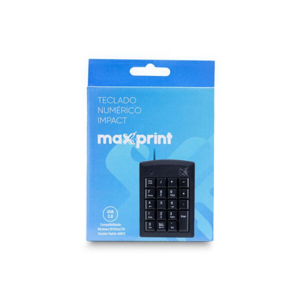 Teclado Numérico Maxprint Impact