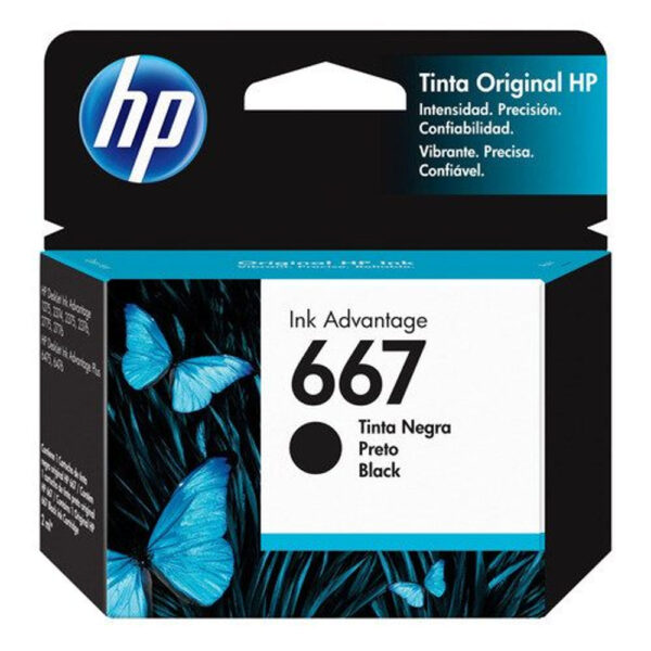 Cartucho HP 667 Preto