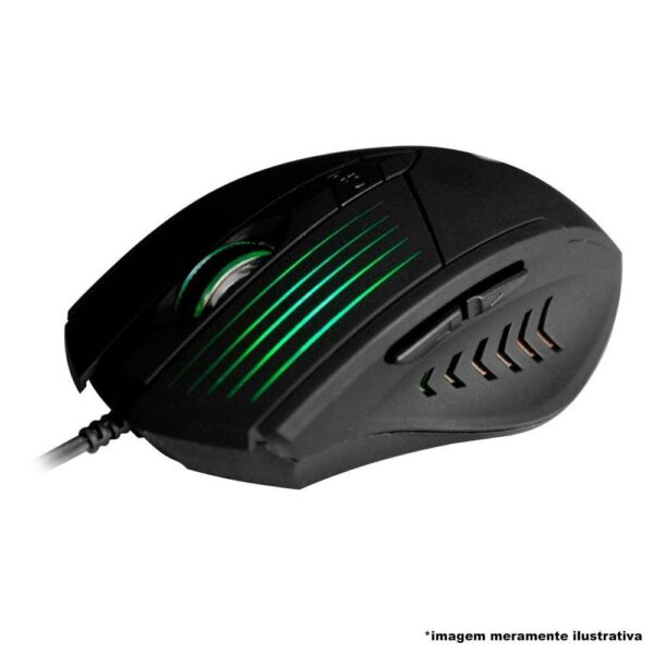MOUSE C3 TECH GAMER MG 10BK PRETO