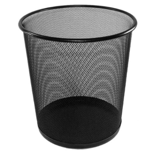 Cesto para Lixo Aramado Preto 9103